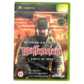 Return to Castle Wolfenstein Tides of War CIB Xbox