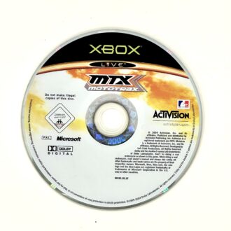 MTX Mototrax loose Xbox