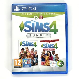 Sims 4 + Cats & Dogs Bundle Ps4
