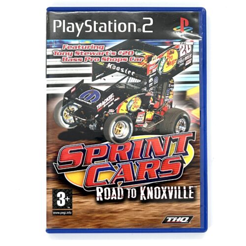 Sprint Cars Road to Knoxwille CIB Ps2