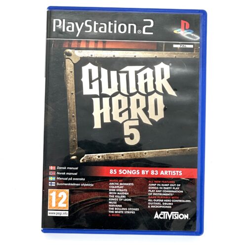 Guitar Hero 5 CIB Ps2
