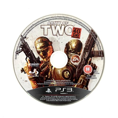 Army of Two the 40th Day loose Ps3