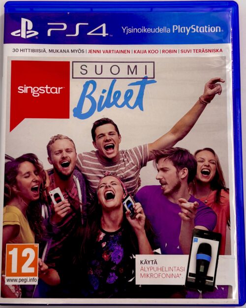 Singstar Suomi Bileet Ps4