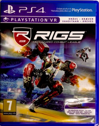 Rigs Mechanized combat league VR Ps4