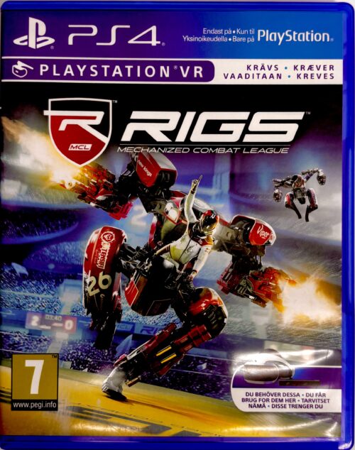 Rigs Mechanized combat league VR Ps4