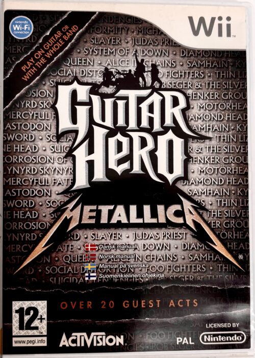 Guitar Hero Metallica Wii