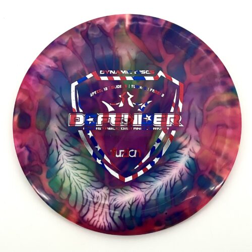 Dynamic Discs Fuzion Defender Brainwave Dye