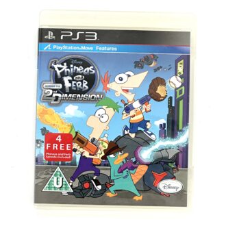 Disney Phineas and Ferb Across the 2nd Dimension Ps3