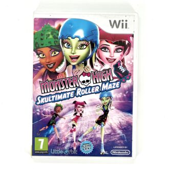 Monster High Skultimate Roller Maze CIB Wii