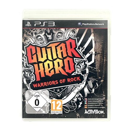 Guitar Hero Warriors of Rock CIB Ps3