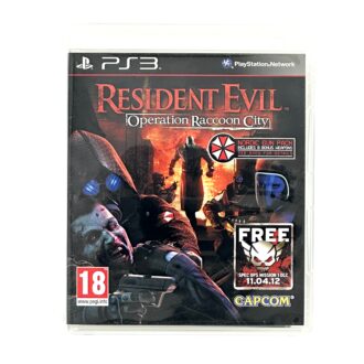 Resident Evil Operation Raccoon City CIB Ps3