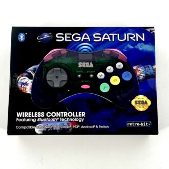 Retro-Bit Sega Saturn Wireless Bluetooth Controller (Switch/PC/Mac/PS3)