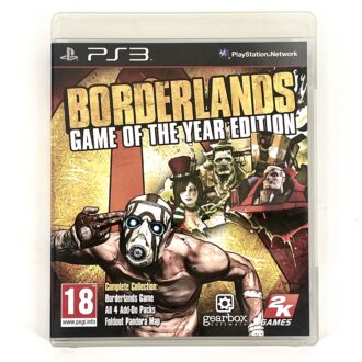 Borderlands Game of The Year CIB Ps3