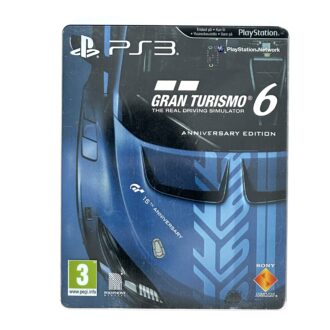 Gran Turismo 6 Anniversary Edition Steelbook CIB Ps3