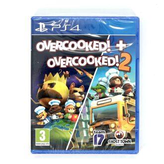 Overcooked + Overcooked 2 NIB Ps4