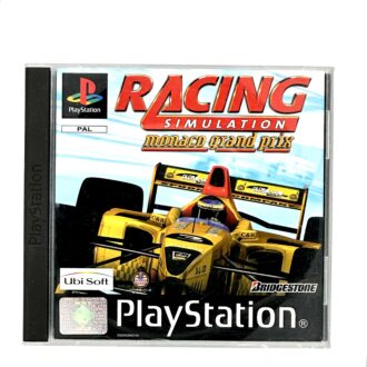 Racing Simulation Monaco Grand Prix CIB Ps1
