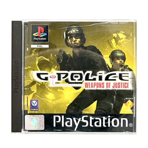 G-Police Weapons of Justice CIB Ps1