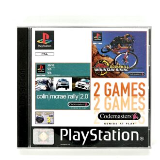 Colin McRae Rally 2.0 & No Fear Downhill Mountain Biking CIB Ps1