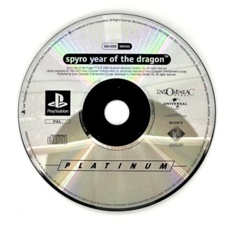 Spyro Year of the Dragon Platinum loose Ps1