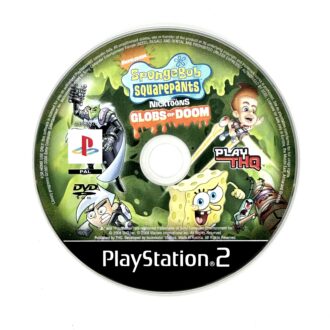 Spongebob Squarepants Featuring Nicktoons Globs of Doom loose Ps2