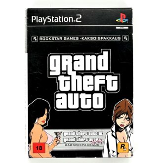 Grand Theft Auto kaksoispakkaus: GTA III & GTA Vice City CIB Ps2