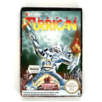 Super Turrican boxed NES