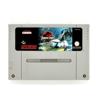 Jurassic Park Part 2 the Chaos Continues loose SNES