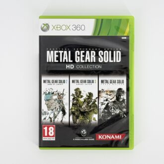 Metal Gear Solid HD Collection CIB Xbox 360