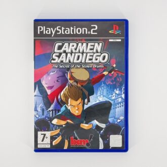 Carmen Sandiego the Secret of the Stolen Drums CIB Ps2