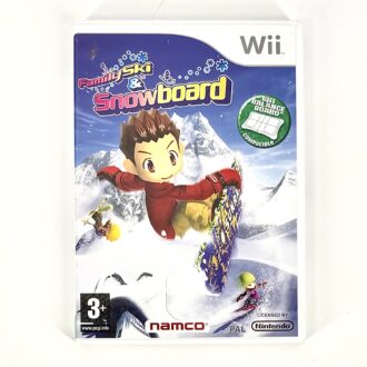 Family Ski&Snowboard CIB Wii