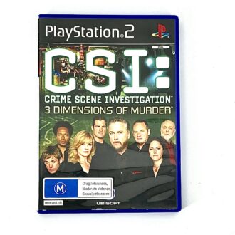 CSI: Crime Scene Investigation 3 Dimensions Of Murder CIB Ps2
