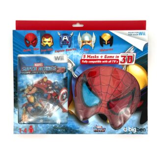 Marvel Super Heroes 3D Grandmaster's Challenge keräilypakkaus NIB Wii