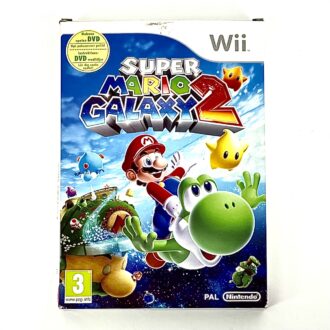 Super Mario Galaxy 2 + opetus-DVD CIB Wii