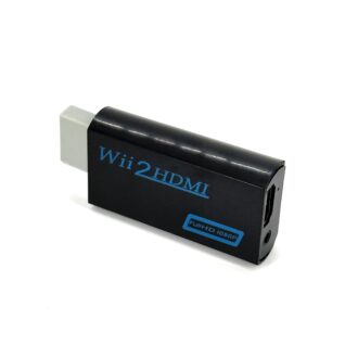 Wii HDMI adapteri musta