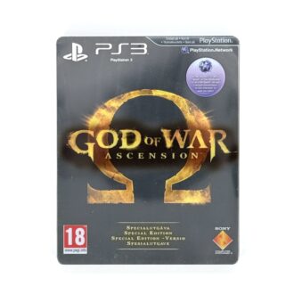 God of War Ascension Special Edition Steelbook CIB Ps3