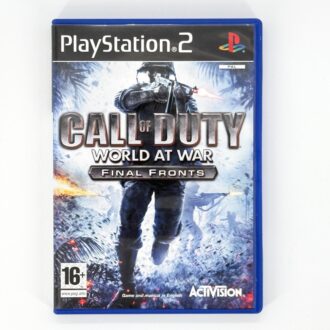 Call of Duty World at War Final Fronts CIB Ps2