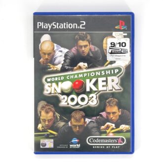 World Championship Snooker 2003 CIB Ps2