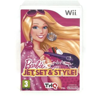 Barbie Jet, Set & Style CIB Wii
