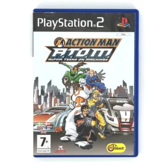 Action Man Atom Alpha Teens On Machines CIB Ps2
