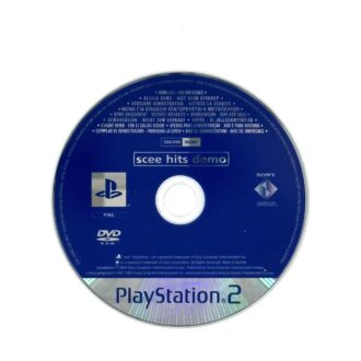 Scee Hits Demo pahvikotelo Ps2