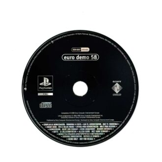 Euro Demo 58 loose Ps1