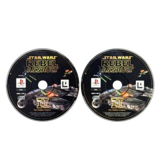 Star Wars Rebel Assault II the Hidden Empire loose Ps1