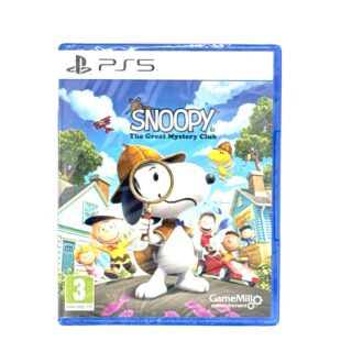 Snoopy & The Great Mystery Club NIB Ps5