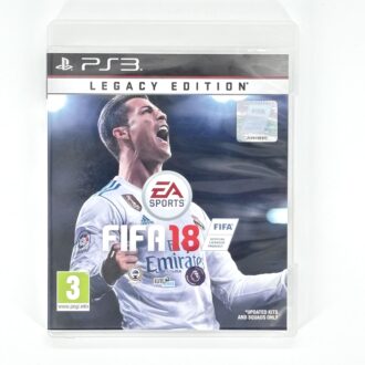 FIFA 18 Legacy Edition CIB Ps3