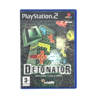 Detonator Explosive Puzzle Game CIB Ps2