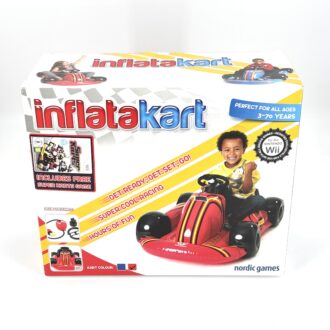Inflatakart + Super Karts peli NIB Wii