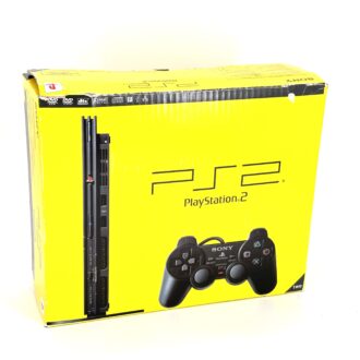 PlayStation 2 Slim konsoli (SCPH-75004) alkuperäispakkauksessa