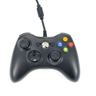 Xbox 360 ohjain langallinen musta