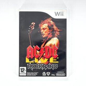 AC/DC Live Rock Band CIB Wii