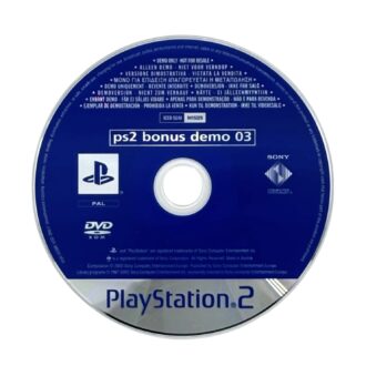 Bonus Demo 03 loose Ps2